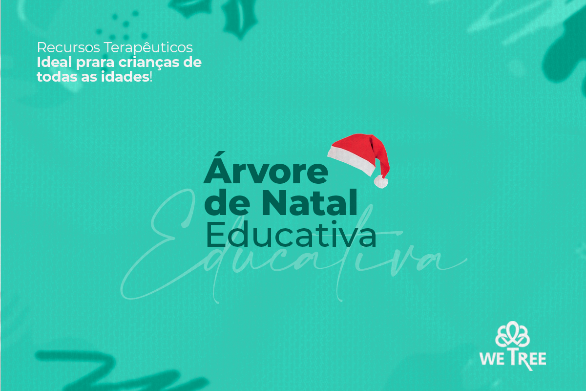 Para fazer em família: Árvore de Natal Educativa - We Tree Para fazer em família: Árvore de Natal Educativa - We Tree